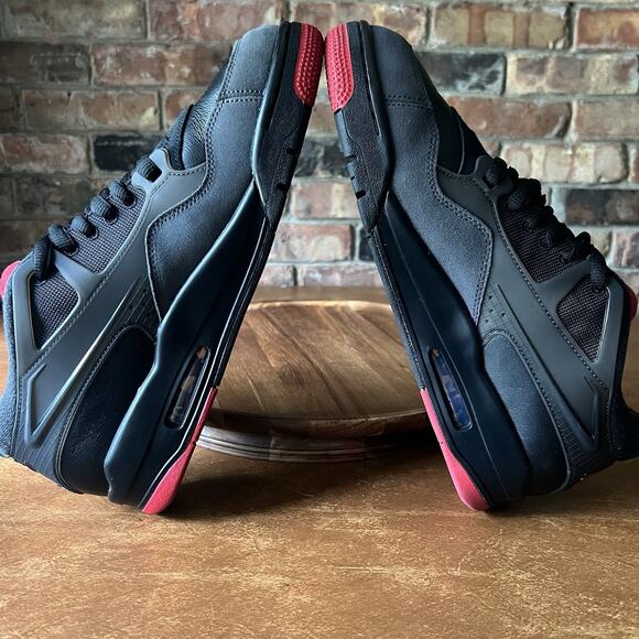 Nike Air Jordan 4 RM Bred Red Black Men's 11 Shoes Sneakers - Picture 16 of 16